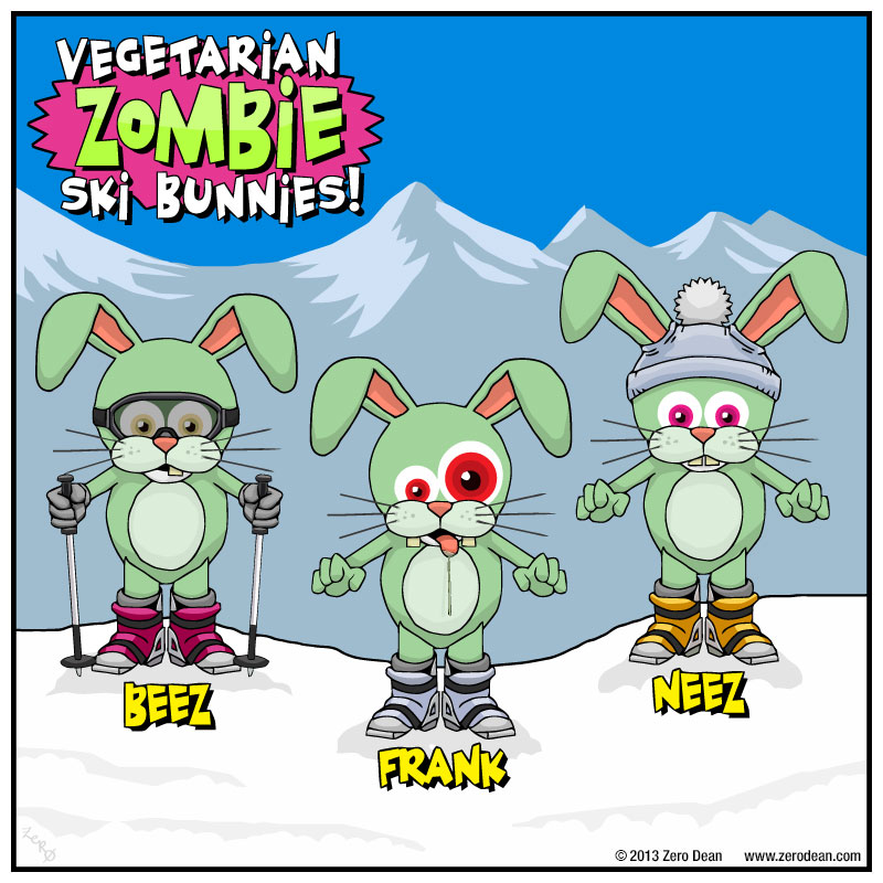 ZDCYC #003 : The Vegetarian Zombie Ski Bunnies!