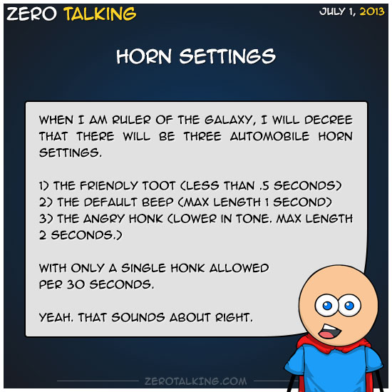 horn-settings-zero-dean