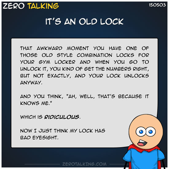 its-an-old-lock-zero-dean