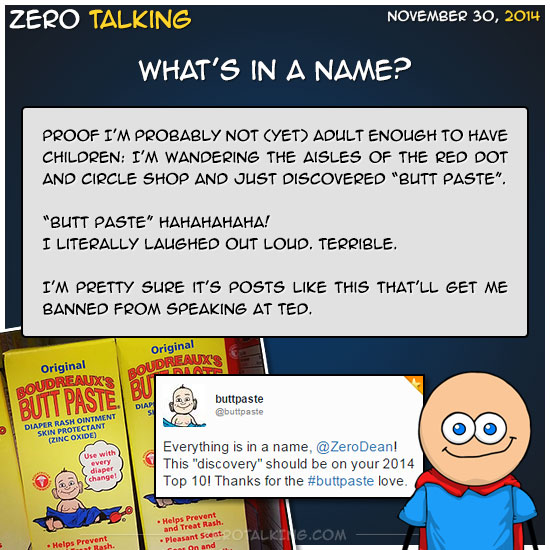 whats-in-a-name-butt-paste-zero-dean